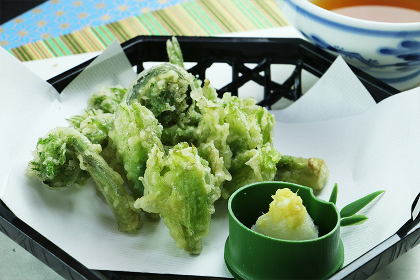 山菜の天ぷら